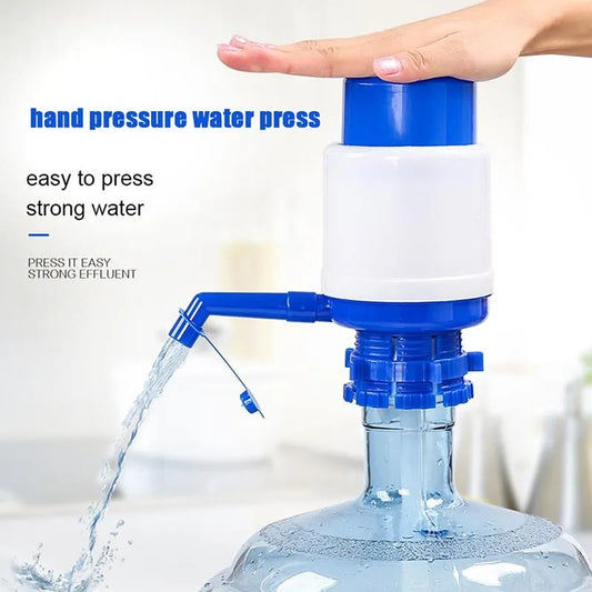 Manual Water Pump for 19 Liter Cans – Large Bottle Water Pump Dispenser – Hand Press Water Tap for 5-Gallon Jugs – BPA-Free Portable Drinking Water Pump – Easy-to-Use Home & Outdoor Water Dispenser for Office, Camping, and Emergency Use